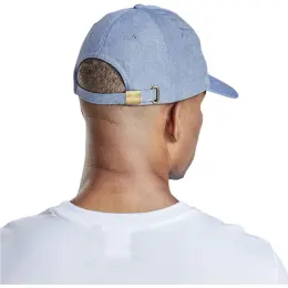 Austin Linen Cap Main Man Back Light Blue